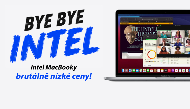 Bye bye Intel — Intel MacBooky za brutálně nízké ceny